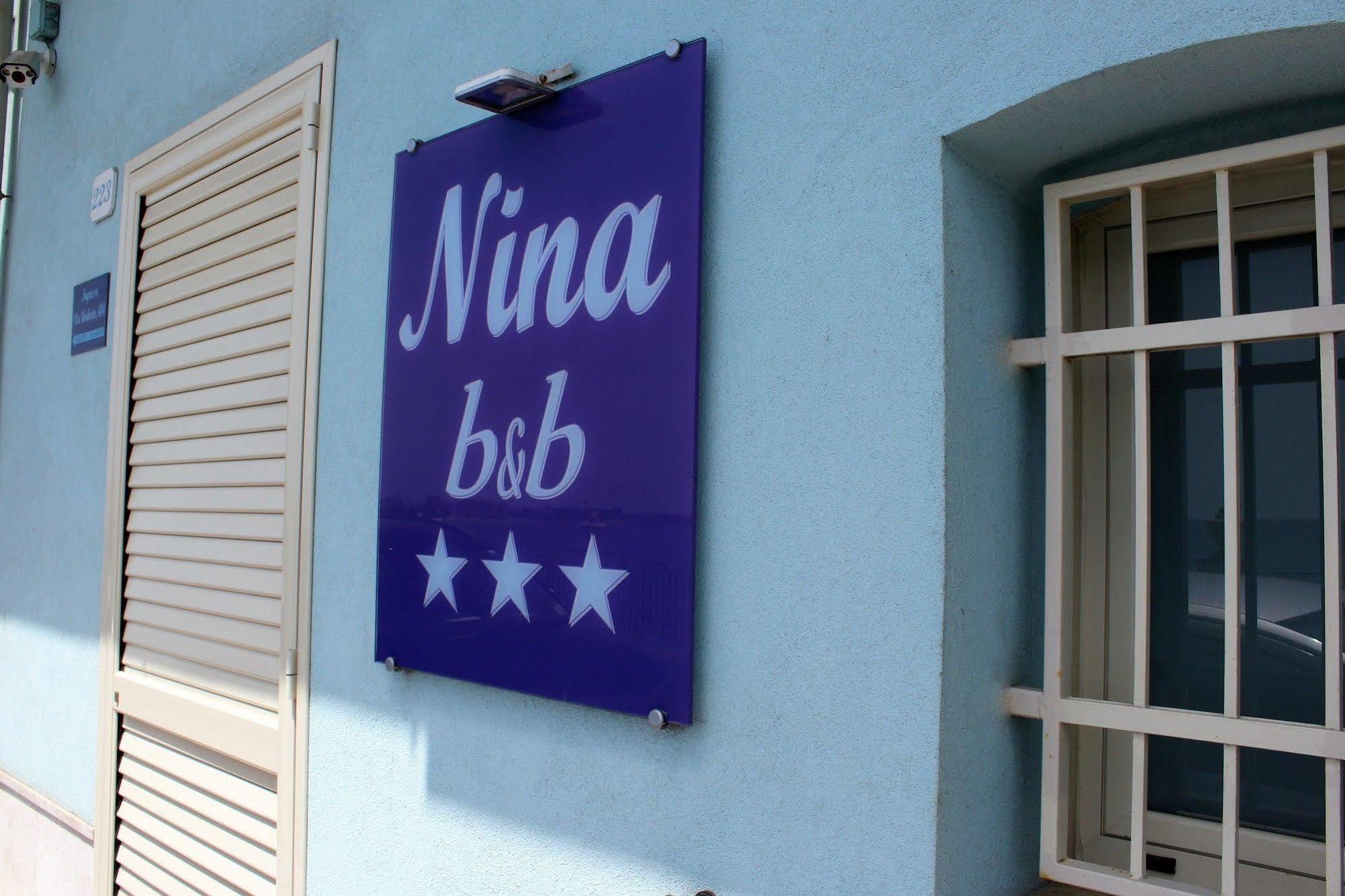 Nina B&B Джардини-Наксос Экстерьер фото